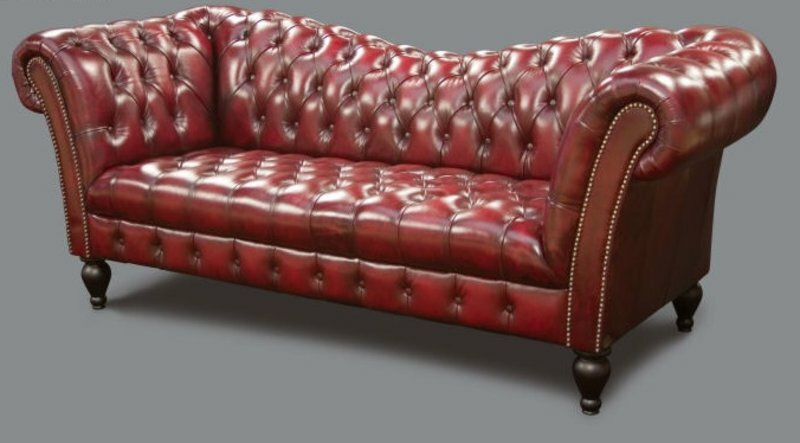 Chesterfield 3 Sitzer XXL Polster Sitz Couch Leder Sofa Garnitur Big Couchen