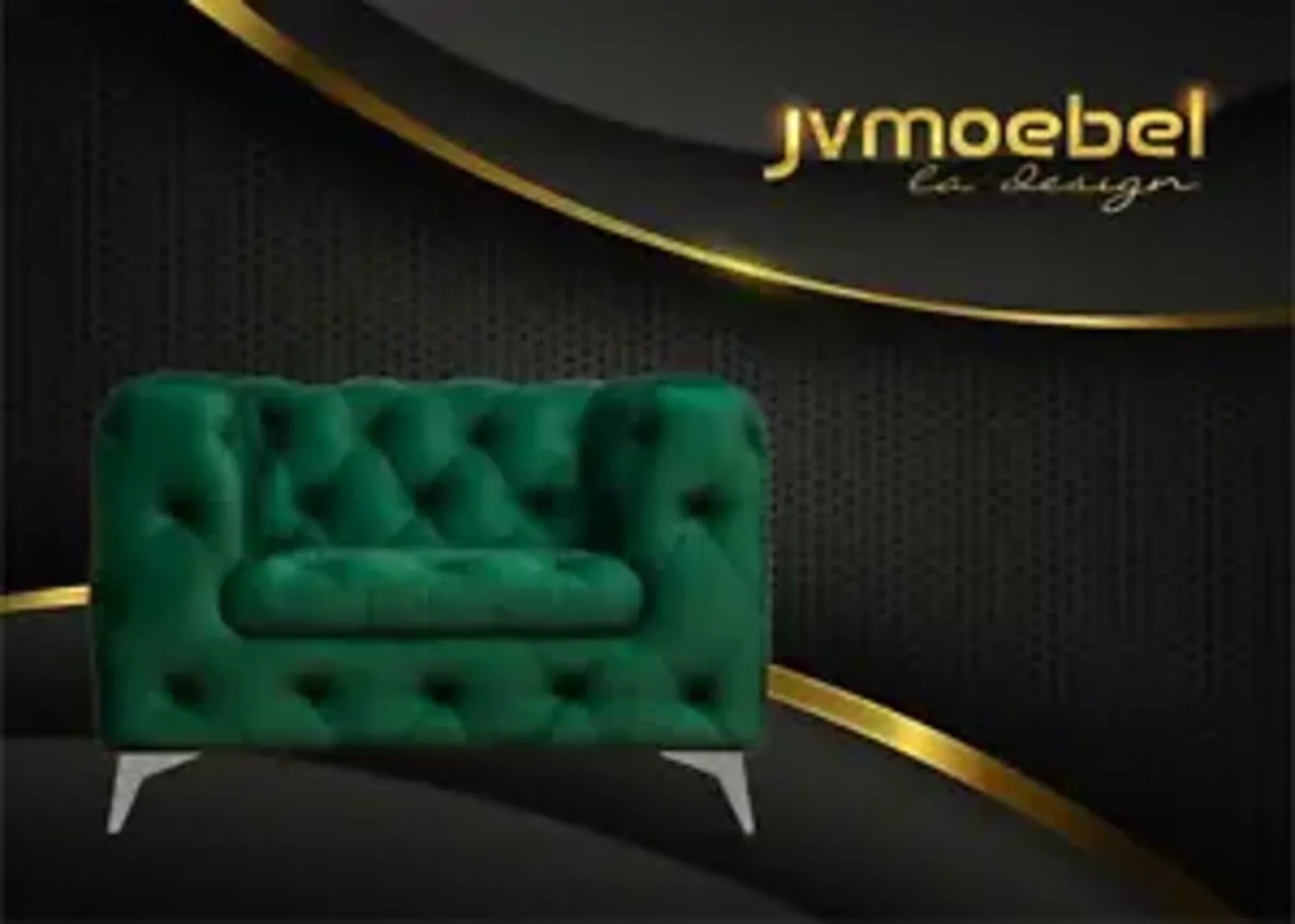 Chesterfield Sessel Luxus Einsitzer Chesterfield Polster Sofa Lounge Club Samt