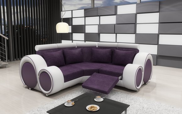 Design Textil Sofa Wohnlandschaft Ecksofa Stoffsofa Berlin