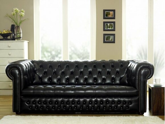 Chesterfield Sofa 3+1 SITZER Polster Designer Couchen Sofas Garnitur