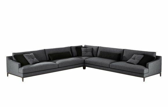 Design Sofa Ecksofa Polster Eckgarnitur Couchen Stoff Wohnlandschaft Neu