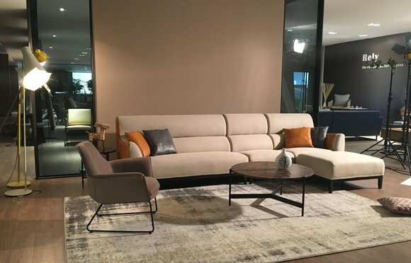 Eck Sofa Textil Sofa Polster Sitz Garnitur Couchen Sofas Wohnzimmer Möbel