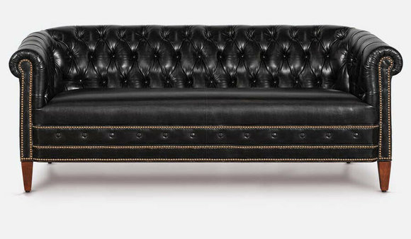 Chesterfield Sofagarnitur Sofa Couch Polster 3+2+1 Sitzer Leder Sofas