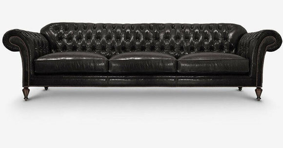 Klassische Chesterfield Sofagarnitur Komplett Set Garnitur Sofa Polster