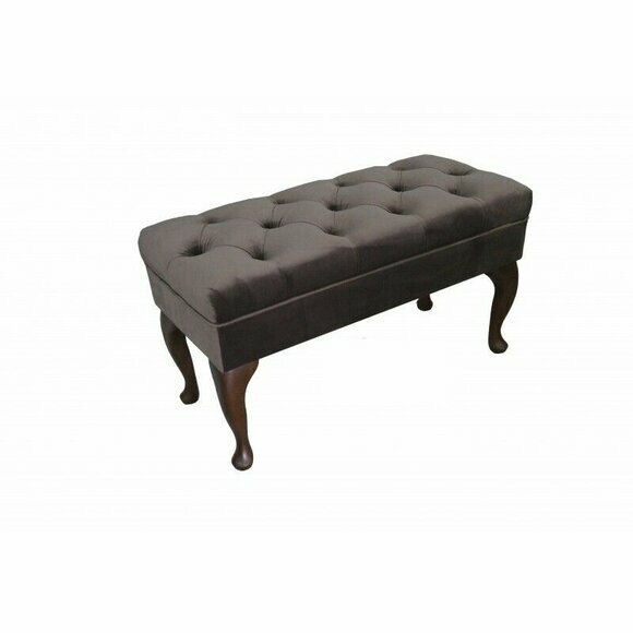 Hocker Chaiselounge Fußhocker Beistellhocker Ottomane Sitzbank Chesterfield