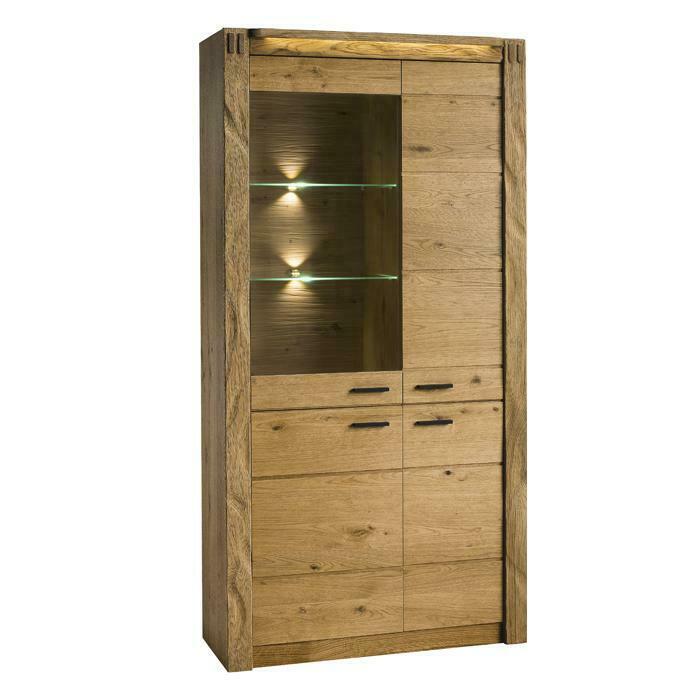 Vitrine Schrank Kommode Wohnzimmer Glas Regal Vitrinen Regale Deko Holz