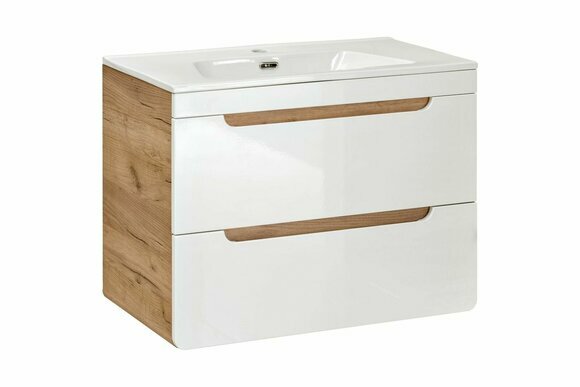 Waschbecken 60cm Waschbeckenunterschrank Badezimmerschrank