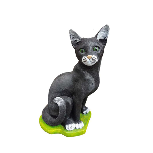 Katze Abstrakte Figur Dekoration Statuen Skulptur Garten Deko Figuren