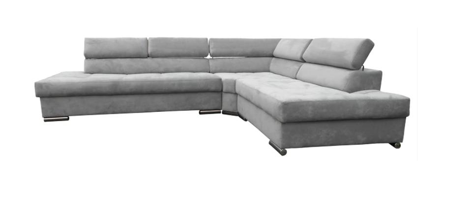 Ecksofa Grau Big Textil Stoff Sofas Kreative Möbel Neu Modern Design Couchen