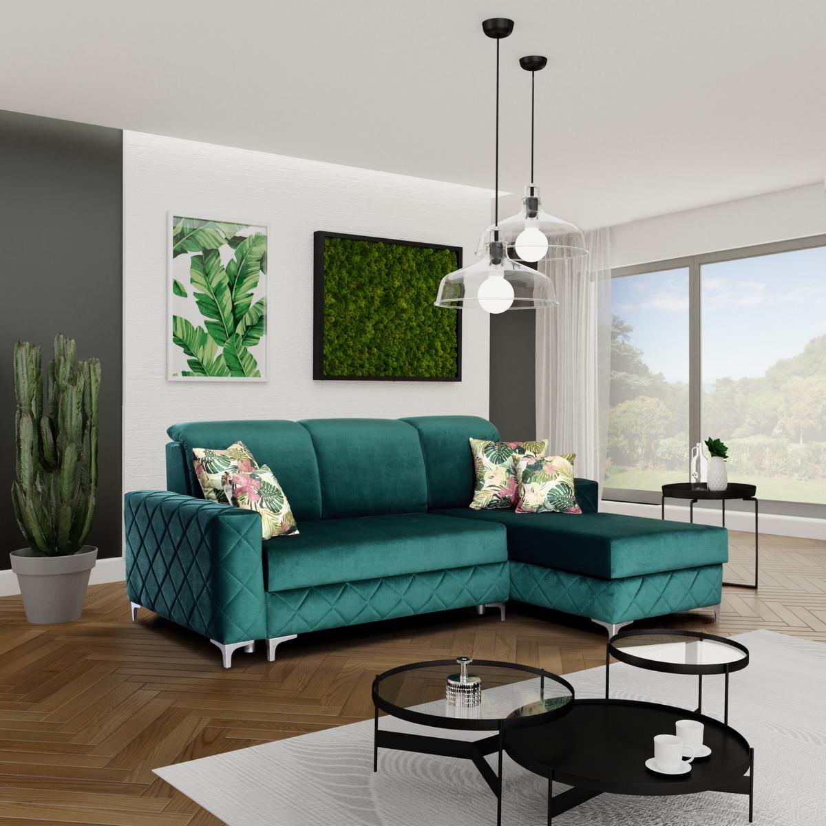 Wohnlandschaft Sofa Sitz Esk Ecksofa L-form Italien Sofas Textilsofa Couch Neu