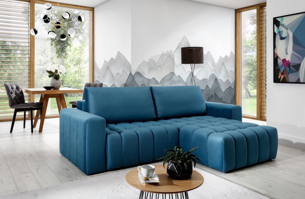 Ecksofa Stoff L Form Couch Design Couch Polster Textil Moderne Garnitur