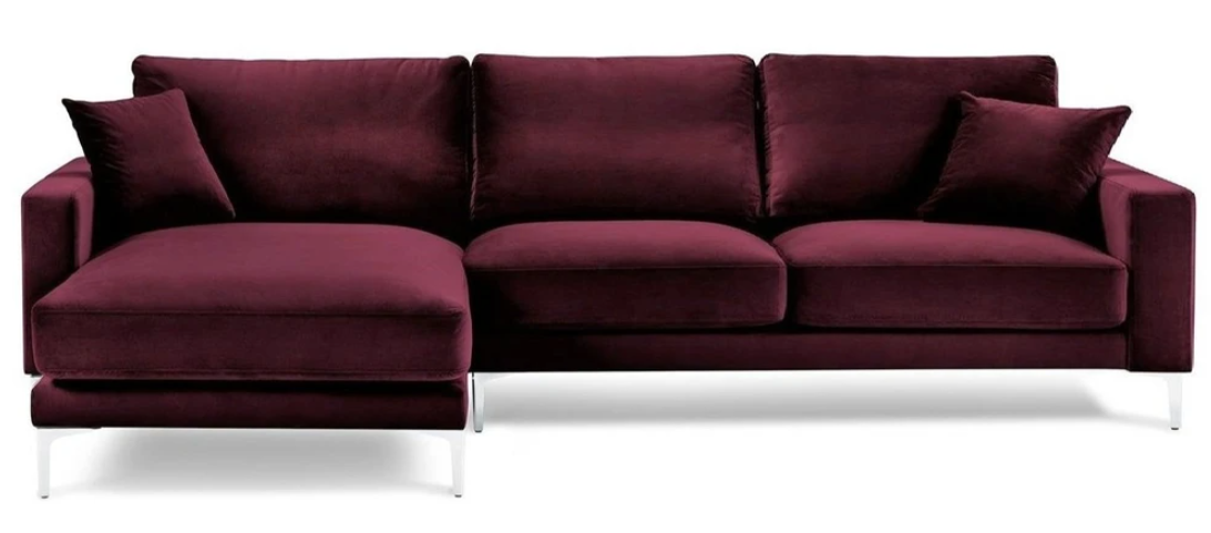 Rot Burgund Ecksofa Design Couchen Polster Sofa Sofas Italienische Möbel Design