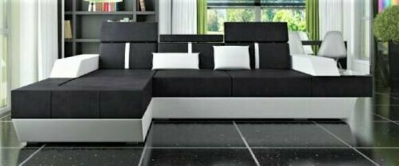 Stoffsofa Ecksofa Textilsofa Sofa Couch Textil Stoff Wohnlandschaft Polster