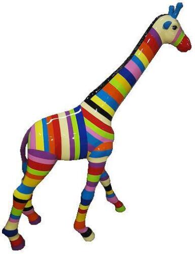 Wohn Deko Statuen Skulpturen Design Figuren Abstrakte Giraffe Figur Dekoration