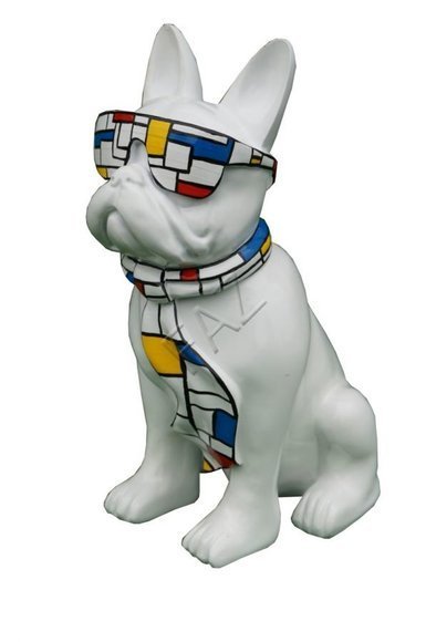 Design Hund Figur Statue Skulptur Figuren Skulpturen Dekoration Deko Sofort