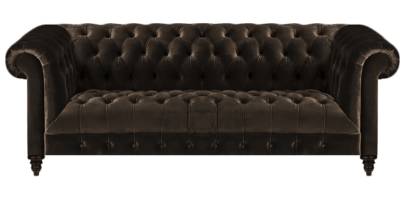 Moderne Braune Chesterfield Couch Designer Stoffsofas Edle Polster Möbel