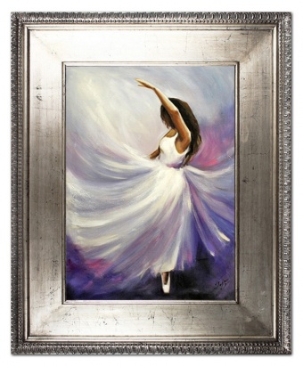 Tanzende Ballerina Handarbeit Ölbilder Gemälde Leinwand Ölbild G107724