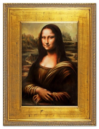 Mona Lisa Handarbeit Ölbilder Gemälde Leinwand Ölbild Bild Bilder G107552