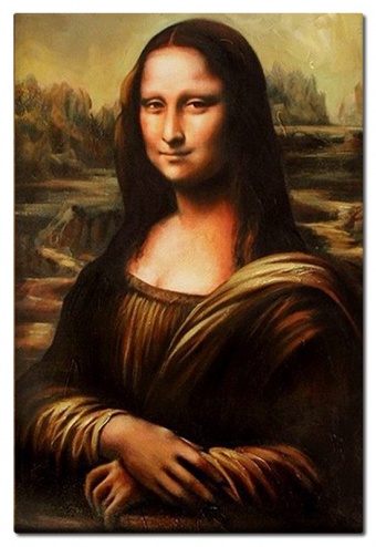 Mona Lisa Handarbeit Ölbilder Gemälde Leinwand Ölbild Bild Bilder G118887