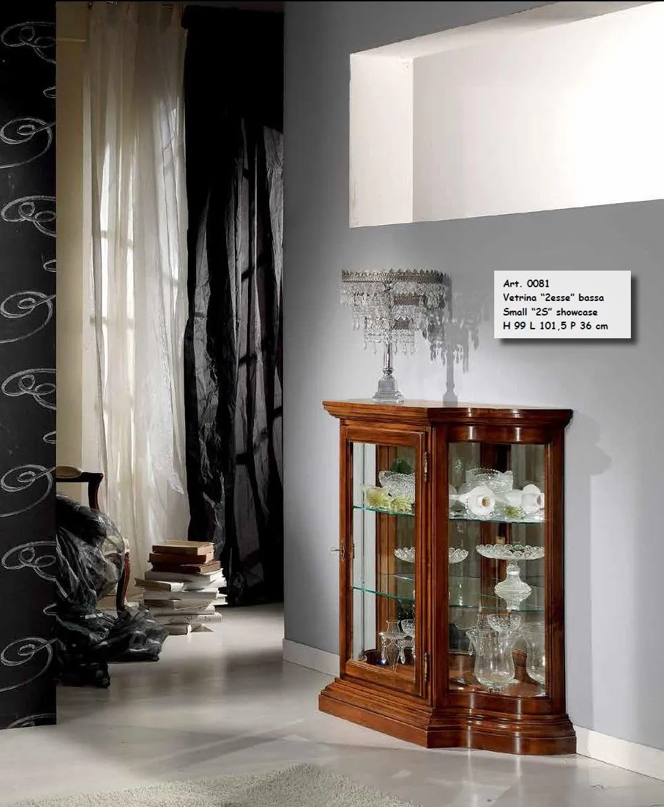 Luxus Holz Weiß Vitrine Anrichte Design Schränke Italienische Möbel