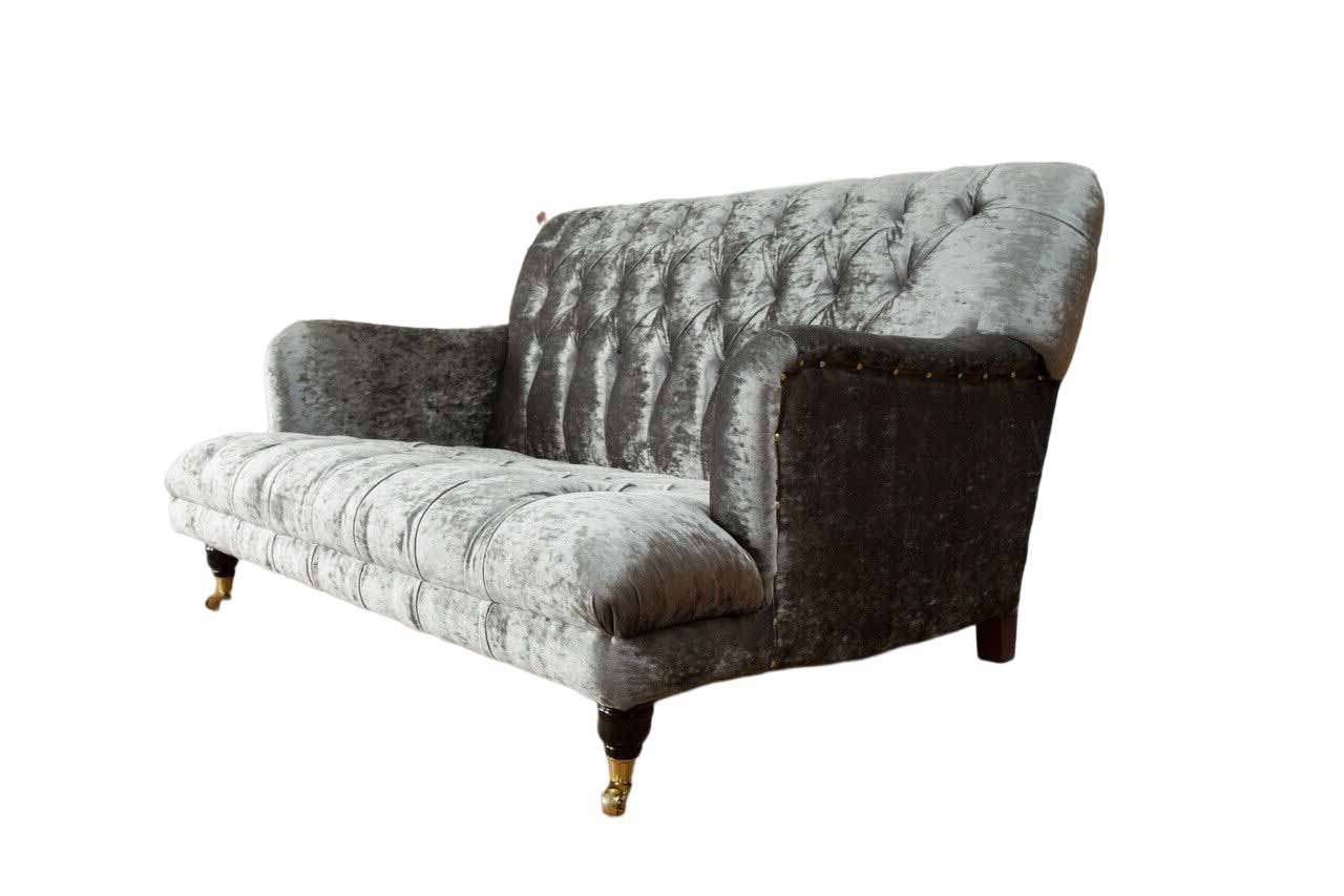 Design Sofa 3 Sitzer Chesterfield Couch Polster Design Wohnzimmer