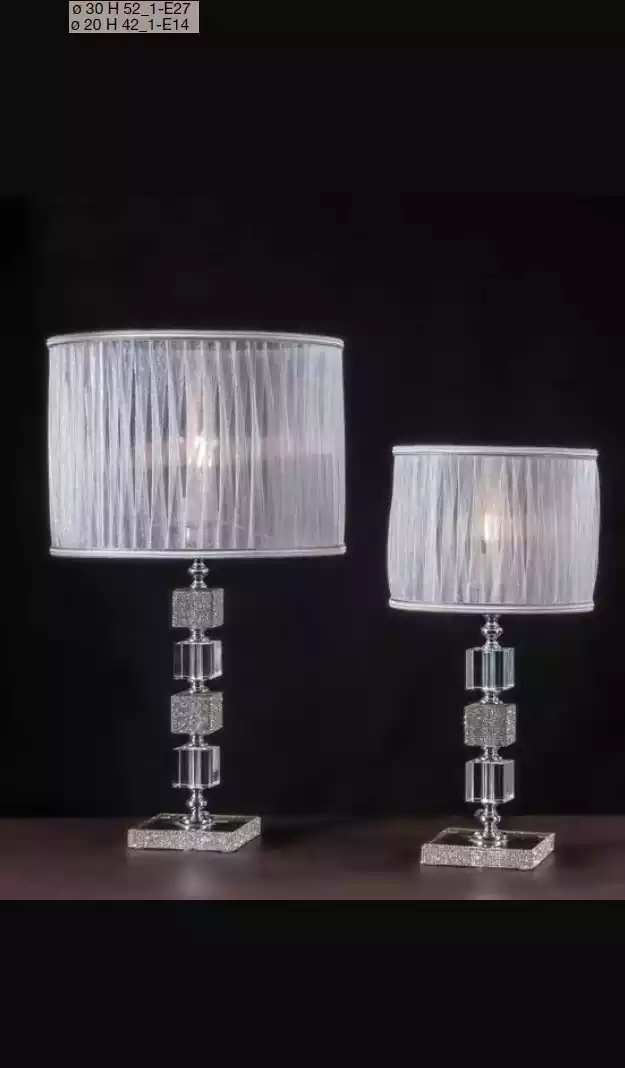 Klassische Tischlampe Kronleuchter Nachttischlampe Lampen