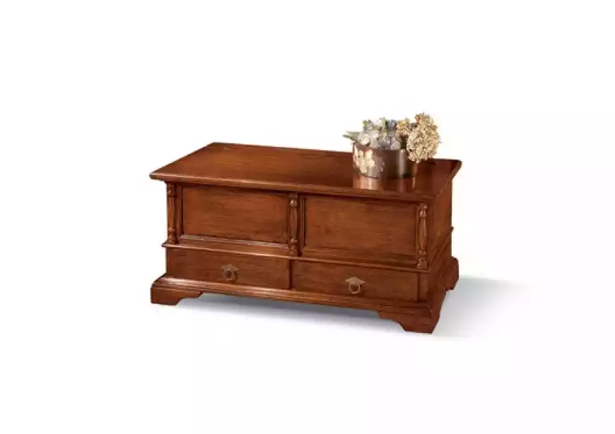 Massive Kommode Anrichte Braun Sideboard Möbel Echtholz Klassische