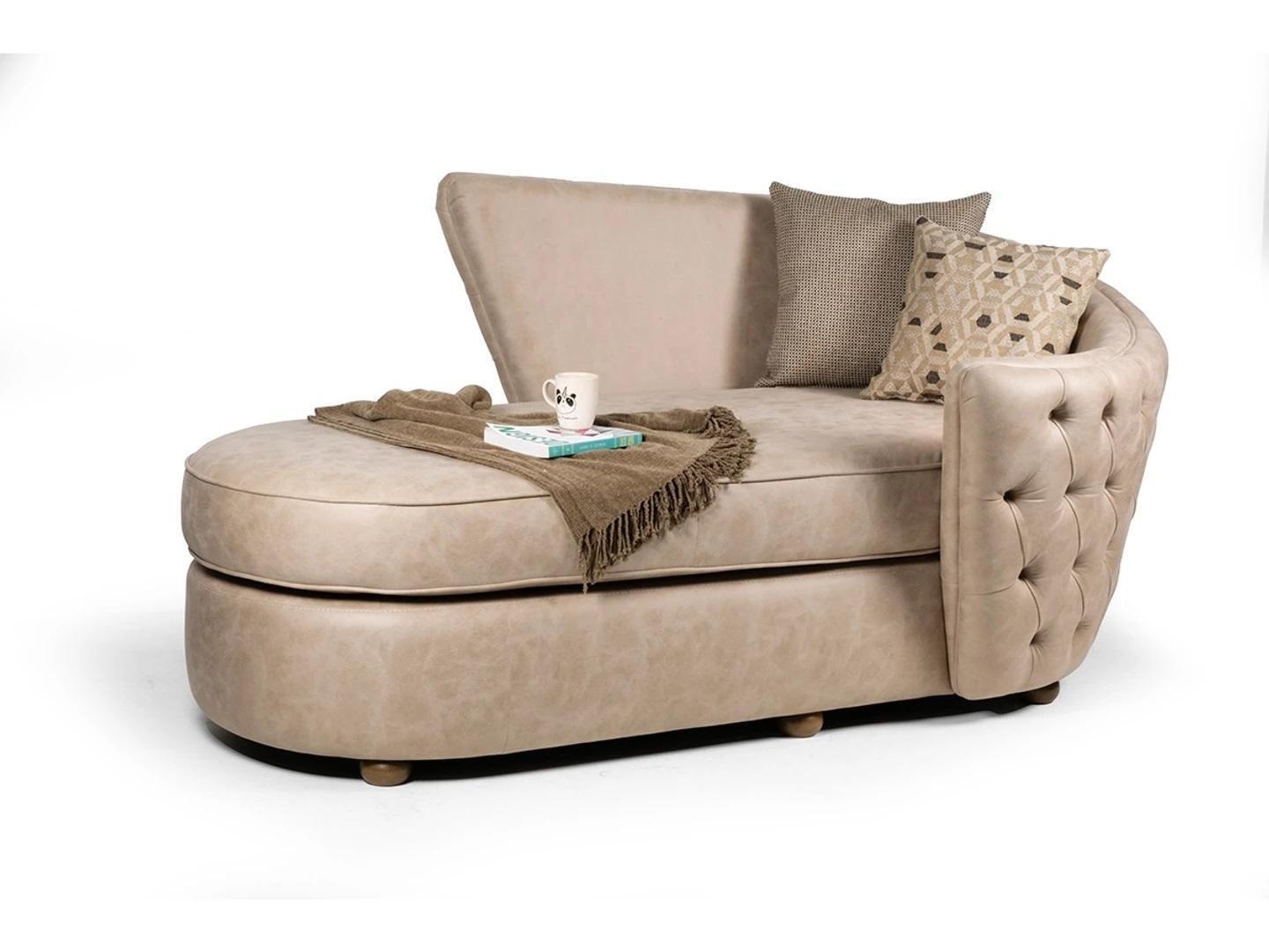 Modern Design Chaiselongue Relaxliege Loungesofa Wohnzimmer Couch Sofa