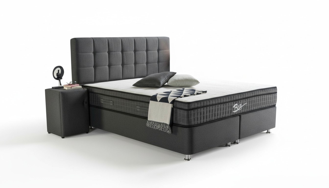 Boxspringbett Doppel Betten Schlafzimmer luxus Designer Doppelbetten 160x200 Neu