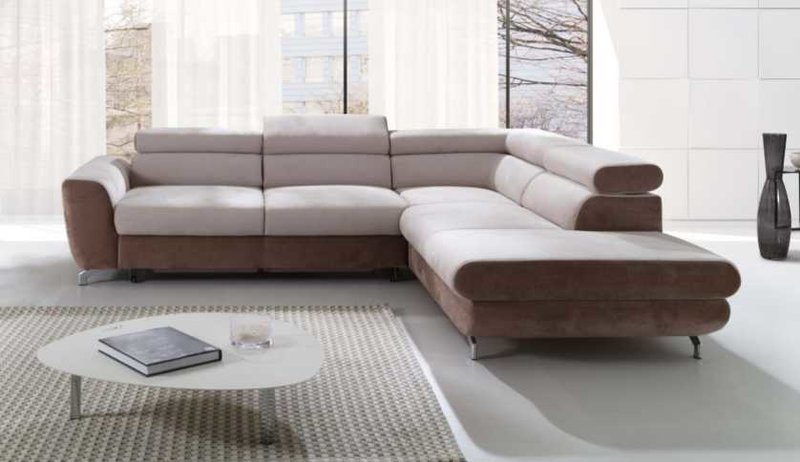 Ecksofa Wohnlandschaft Sofa mit Bettfunktion Ecksofa Couch Ecke Polster