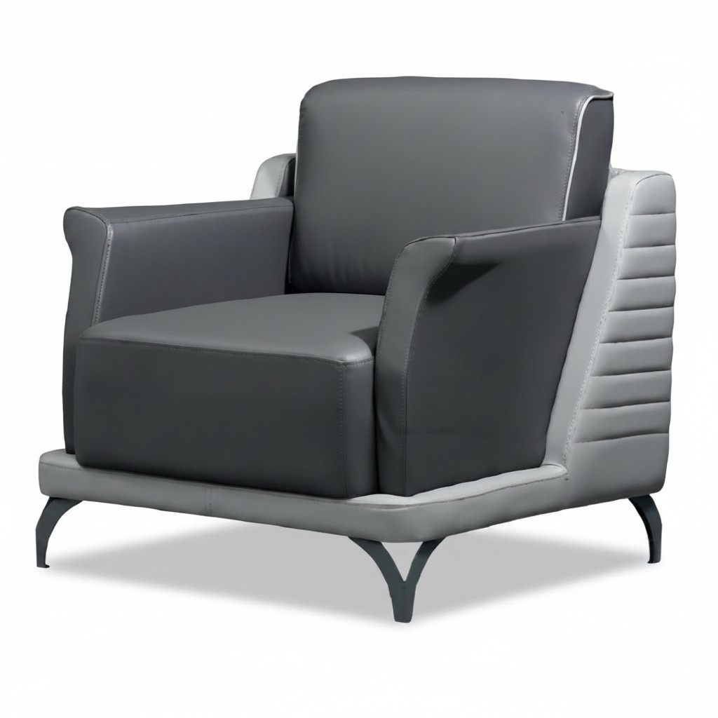 Sessel Polster Couchtisch Holz Luxus Möbel garnitur Wohnzimmer JV Möbel Neu