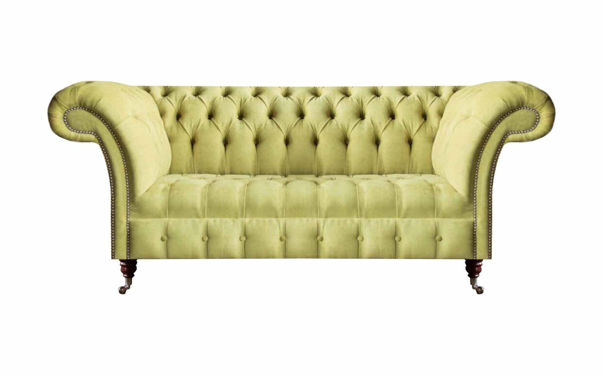 Wohnzimmer Luxus Polster Sofa Dreisitze Sitzmöbel Chesterfield Couch Neu Design