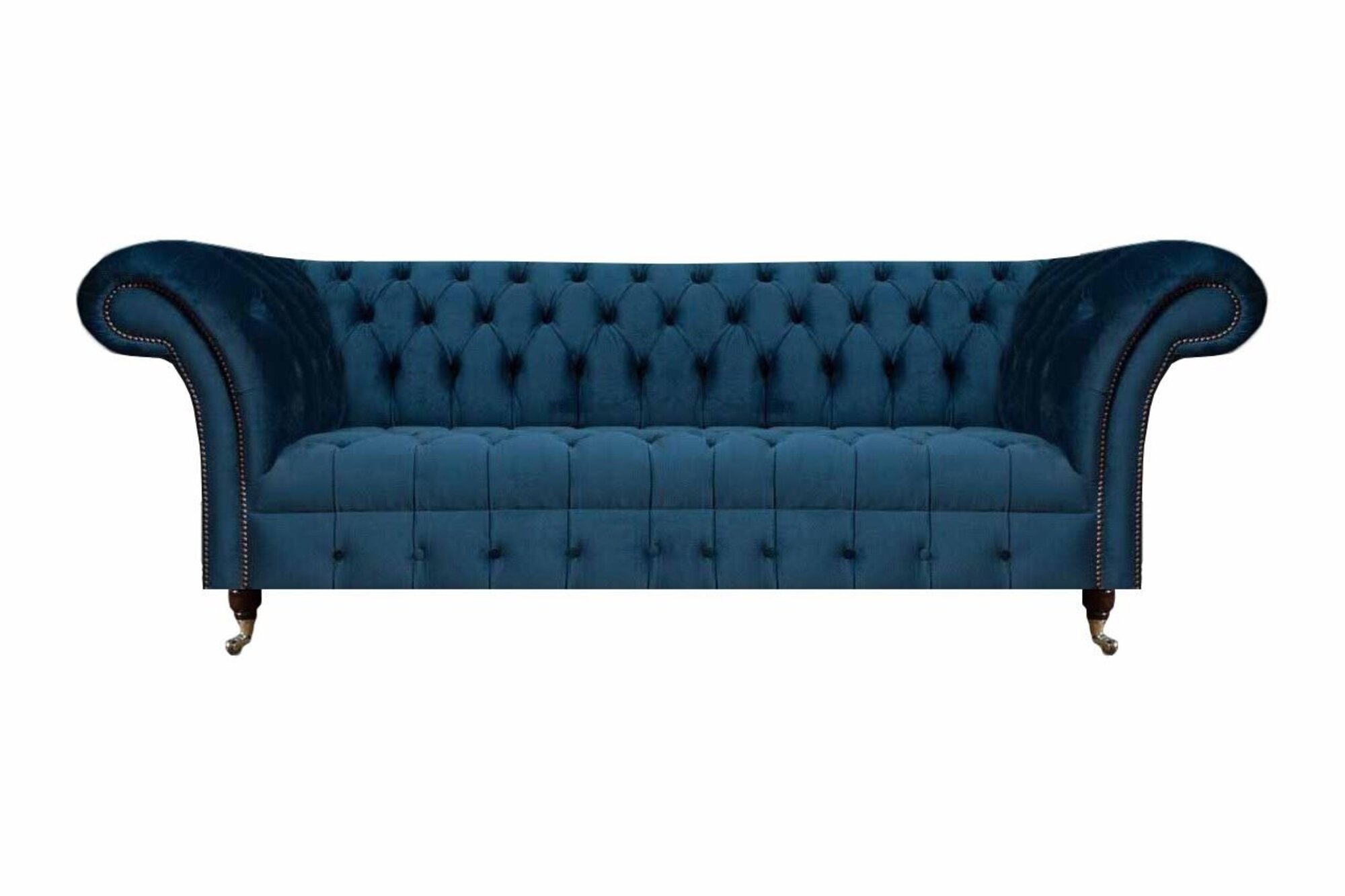 Sofa Dreisitze Couch Wohnzimmer Polstersofa Sitzmöbel Möbel Polster Chesterfield