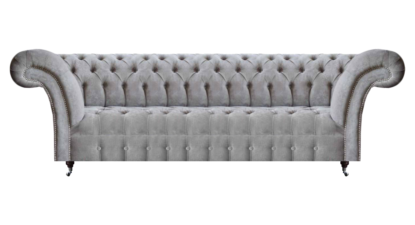 Viersitzer Sofa Couch Designer Modern Wohnzimmer Polstermöbel Chesterfield