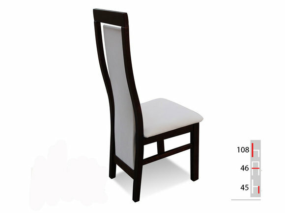 MASSIVHOLZ HOLZ LANGE STUHL MODERN DESIGNER ESSZIMMERSTUHL KÜCHE DEKORATIVE