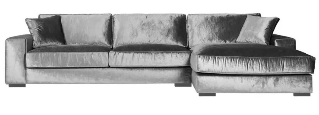 Graue Ecksofa Design Couchen Polster Sofas Italienische Einrichtung Wohnzimmer