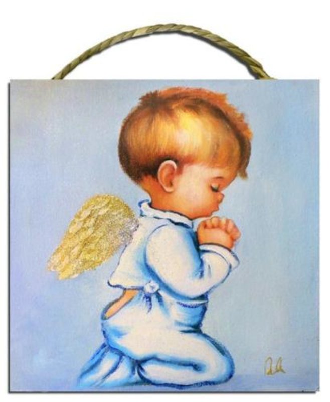 Bild Gemälde Bild Kinder Engel