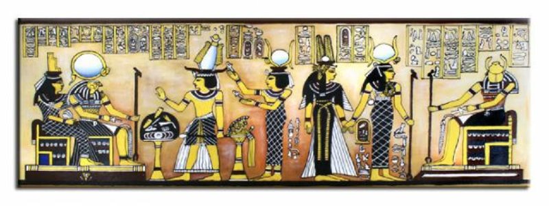 Ägypten Pharao Ölbilder Gemälde Leinwand Ölbild Bild Bilder Keilrahmen
