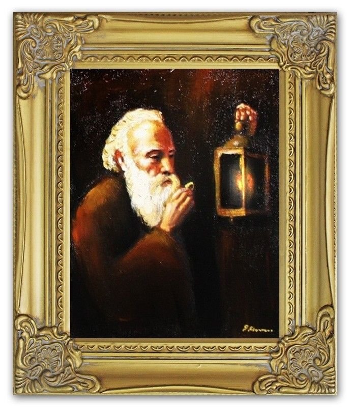 Ölbilder Gemälde Bilder Bild Dekor Ölbild Handgemalt Öl mit Rahmen Barock
