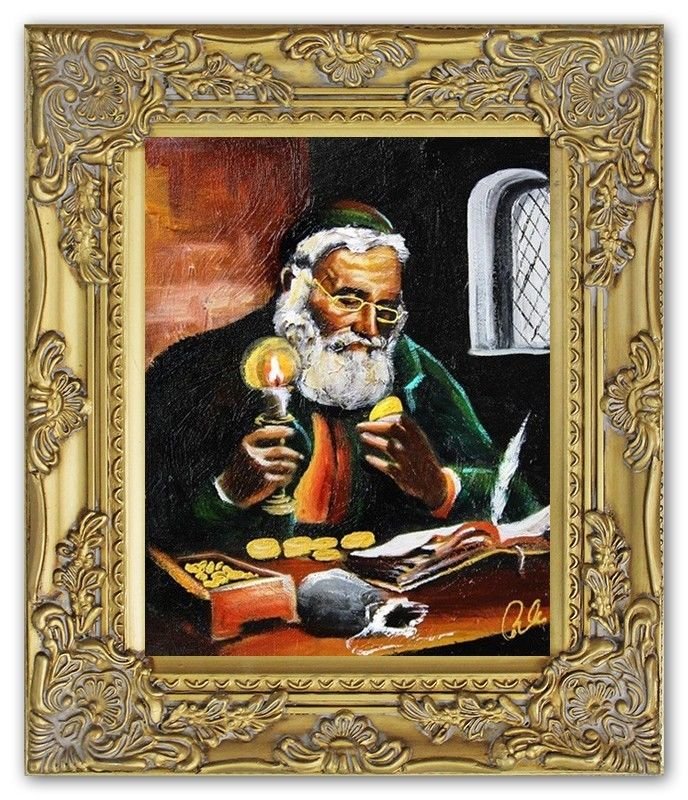 Ölbilder Ölbild Dekor Gemälde Bilder Bild Handgemalt Öl mit Rahmen Barock