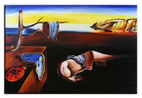 Salvador Dali "Die Beständigkeit Erinnerung Bild Gemälde Leinwand