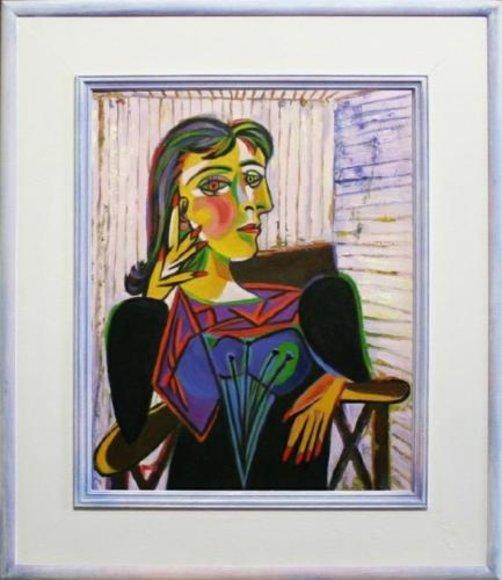 PABLO PICASSO "PORTRÄ T VON DORA MAAR" OIL PICTURE PICTURES