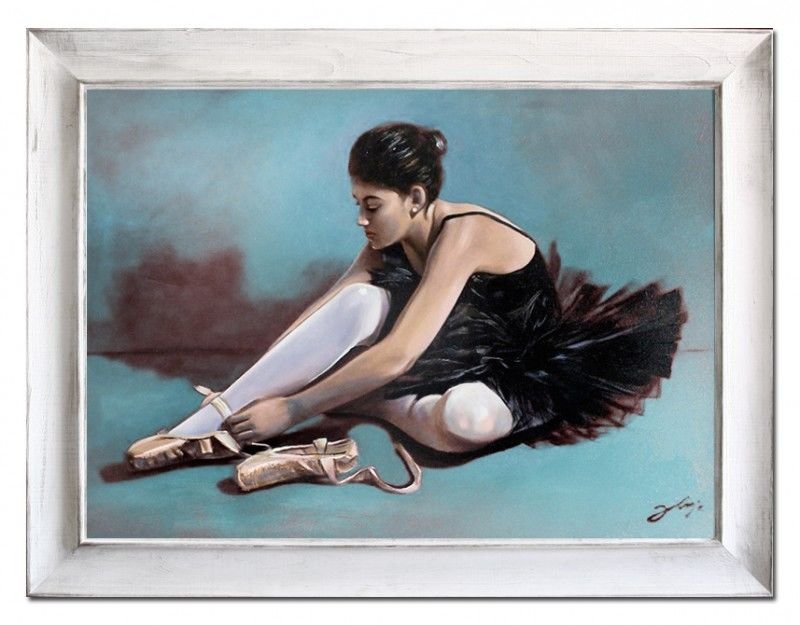 Ballett Russland Theater Echte Handarbeit Bilder Rahmen Öl Gemälde Bild