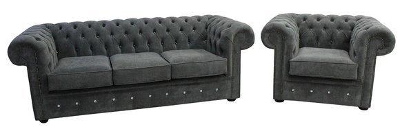 Chesterfield Couch Polster Sofas Klassischer Sofagarnitur Sofa