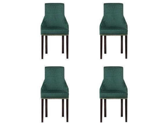 4x Design Polster Sitz Stühle Stuhl Seht Garnitur Sessel Lounge Club Set