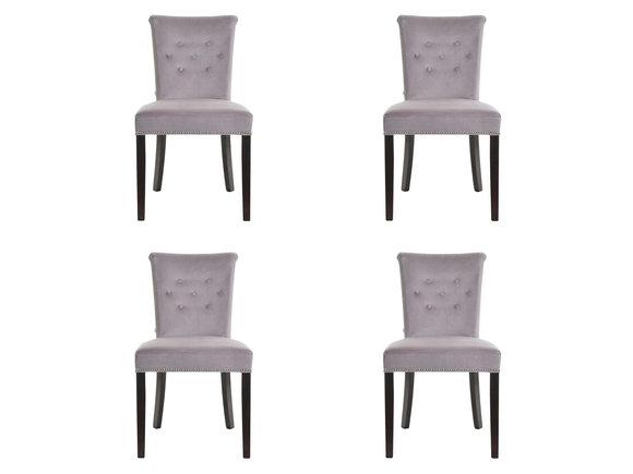 4x Design Polster Stühle Stuhl Seht Garnitur Sessel Lounge Club Set Modern