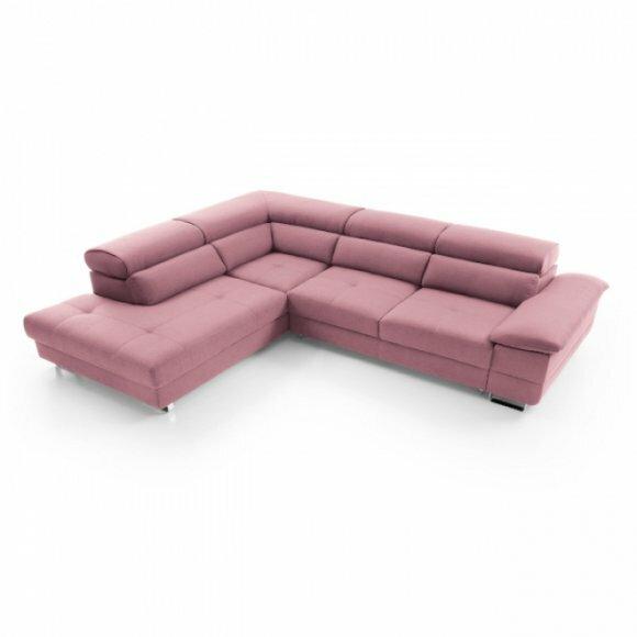 Design Schlafsofa mit Bettfunktion Bettkasten Sofa Polster Eck Sofas Couch