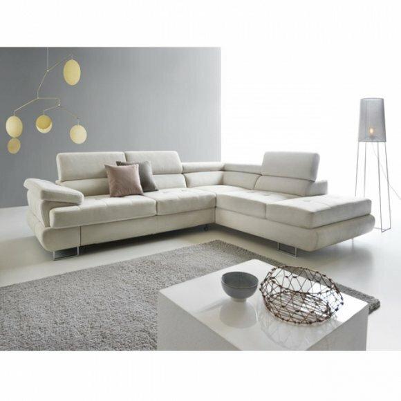 Multifunktions Garnitur Textil Sofa Ecksofa Sitz Wohnzimmer Ecke Couch