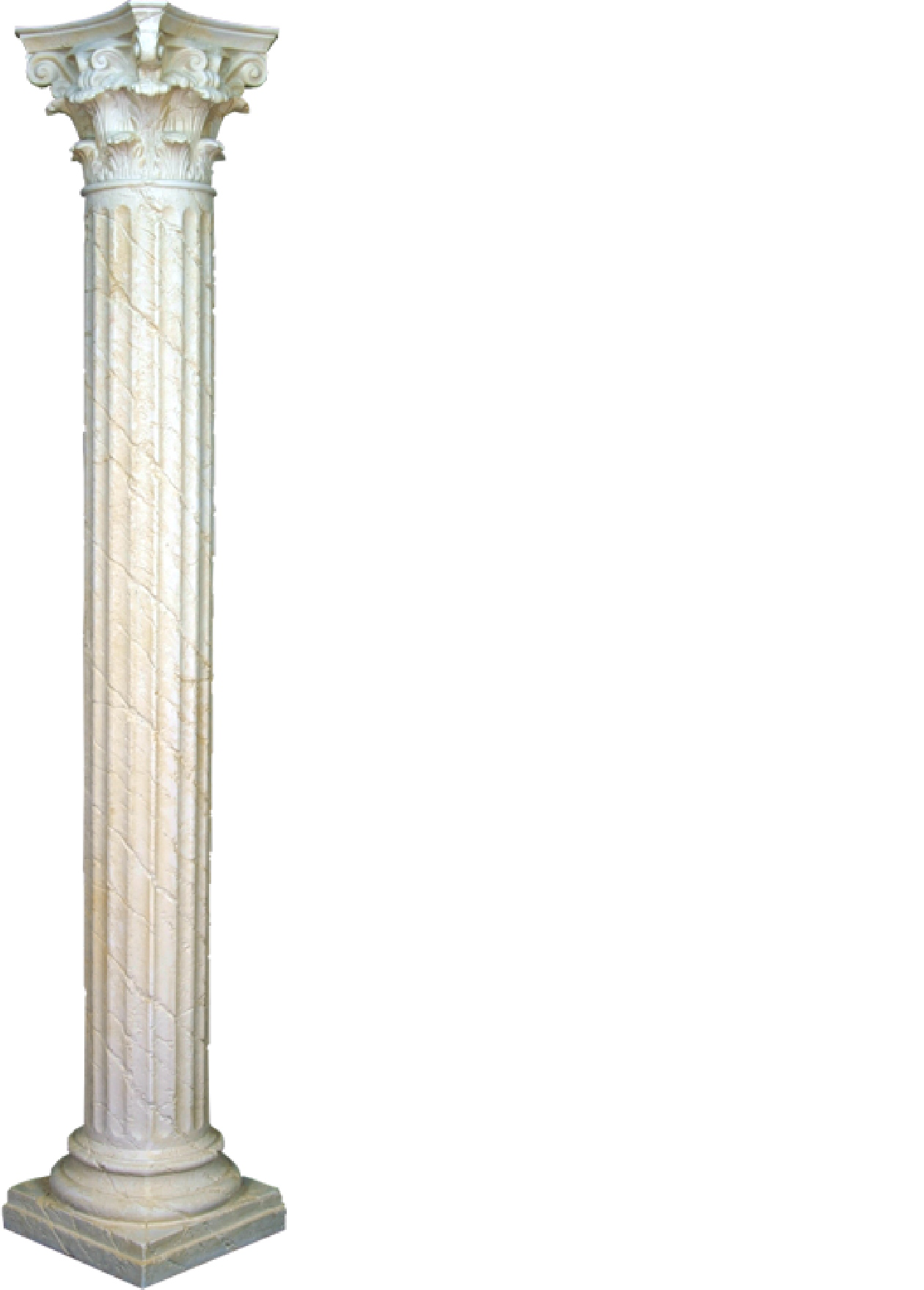 XXL Griechische Säule Antik Stil Design Säulen Luxus Stützen Neu 224cm