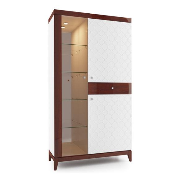 Moderne Design Vitrine Glasschrank Vitrinen Schrank Deko Schaukasten Regal